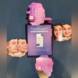 New Glow Recipe Blackberry Retinol Blemish Serum PR box Retinoid retinoic acne